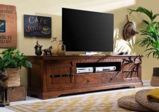 TV-Board Akazie 200x45x55 nougat lackiert OXFORD #326