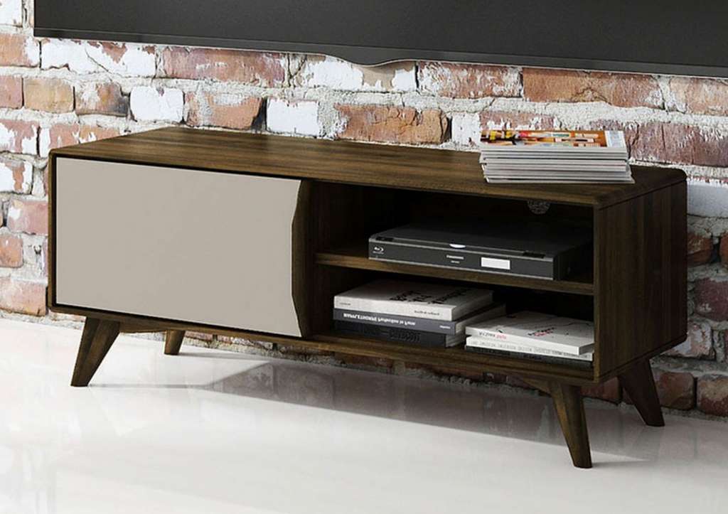 TV-Board Wildeiche 120x40x48 wenge geölt MALMÖ #132