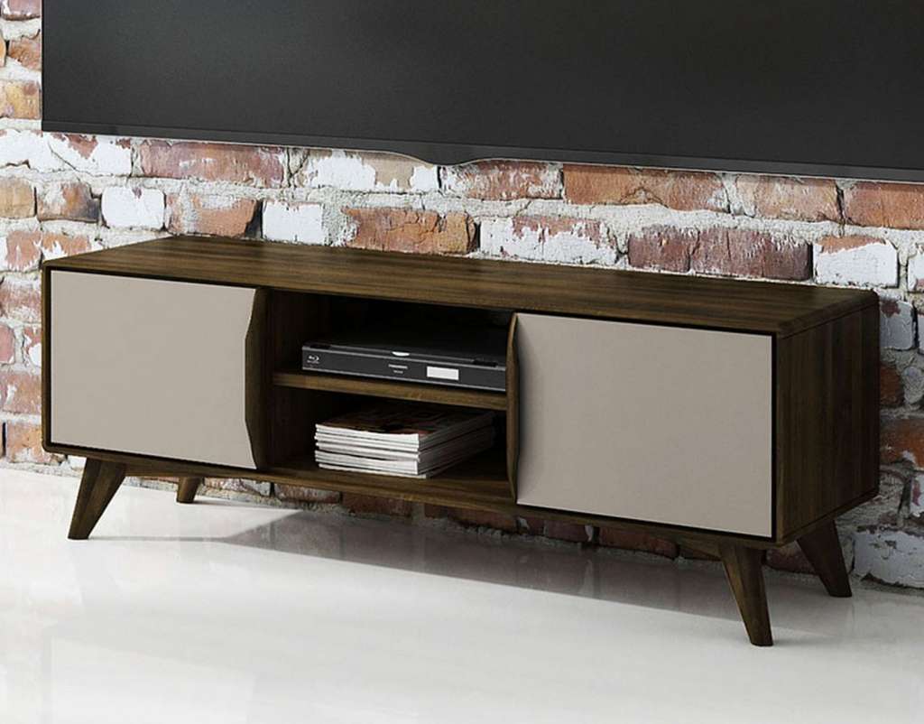 TV-Board Wildeiche 134x40x48 wenge geölt MALMÖ #133