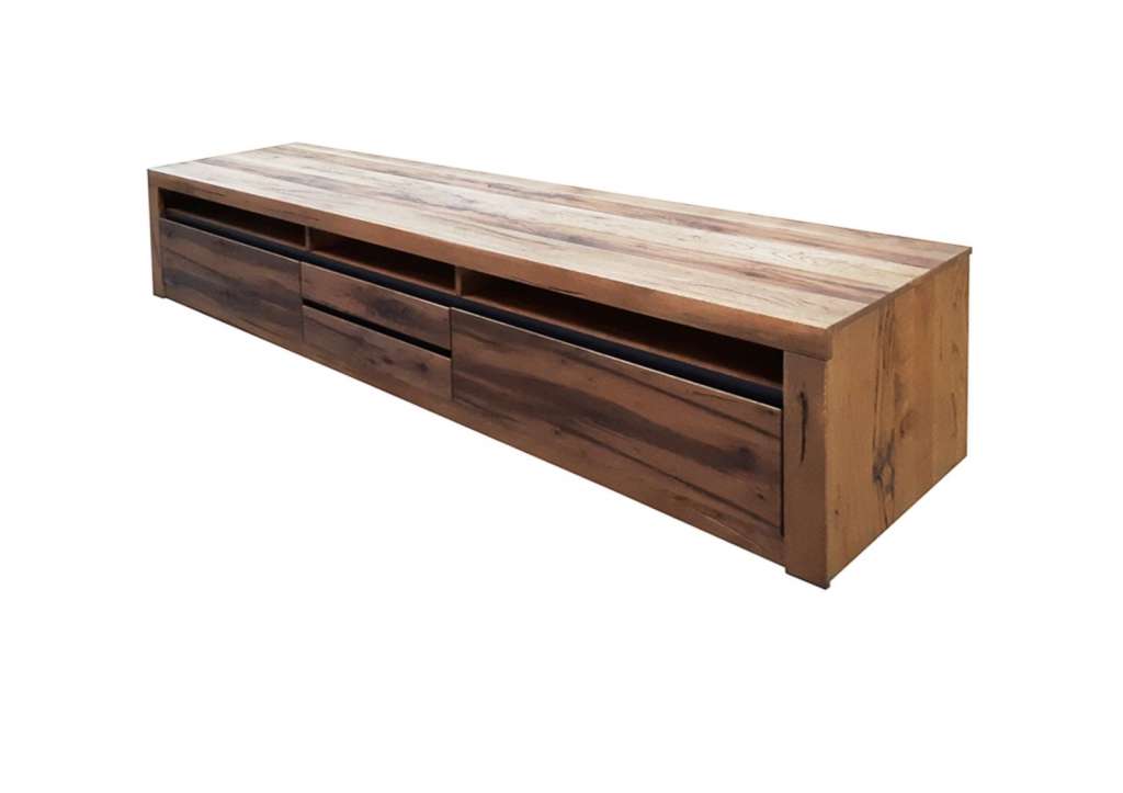 Lowboard Wildeiche 220x50x55 tabacco brown geölt MONTREUX #240