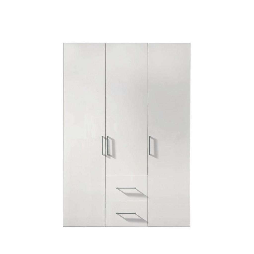 Hom`in DREHTÜRENSCHRANK 3-türig Weiß