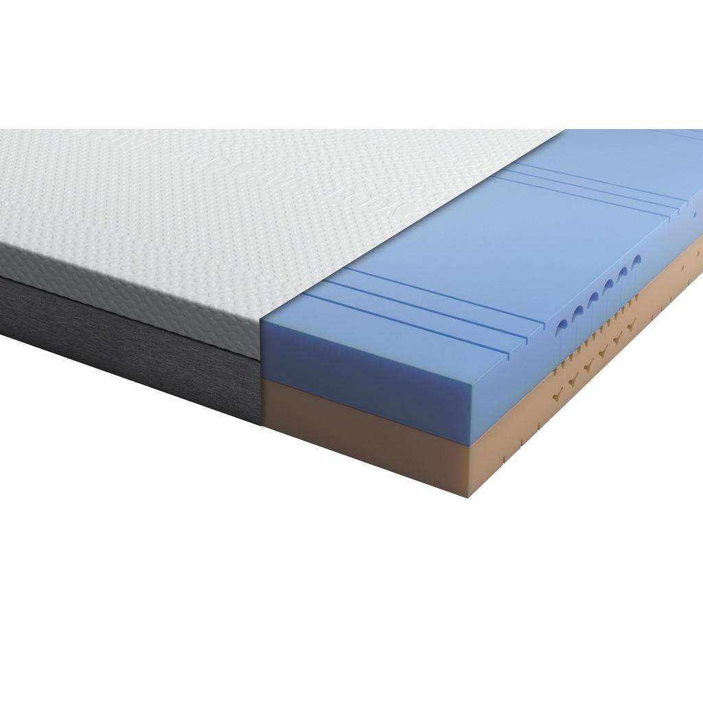 BODY STAR classic Body Star Wendematratze 90/200 cm, Weiß