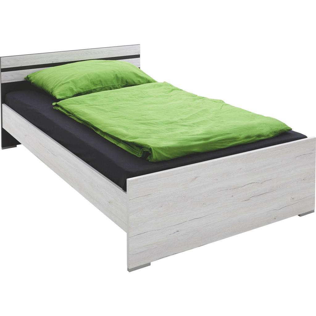 Carryhome BETT 120/200 cm, Weiß