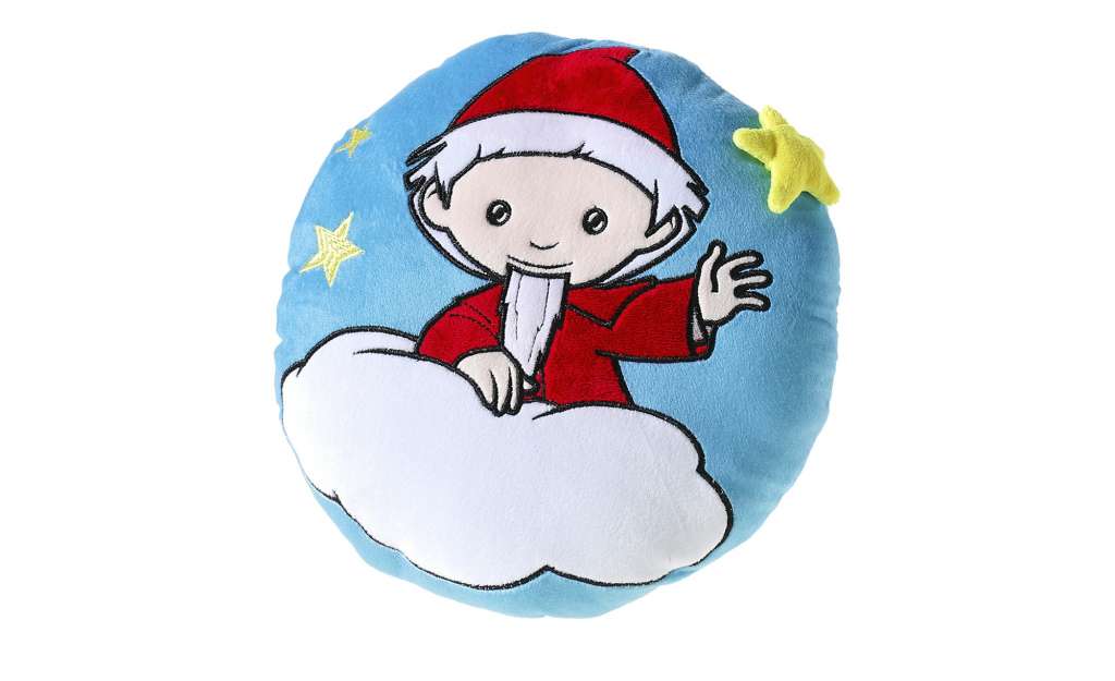 Heunec Plüschkissen  Sandmann ¦ mehrfarbig ¦ Bezug aus Synthetikplüsch (100 % Polyester), Füllung aus Polyesterwatte ¦ Maße (cm): B: 25 Ø: [25.0] Baby > Baby Textilien > Baby Bettwaren - Höffner