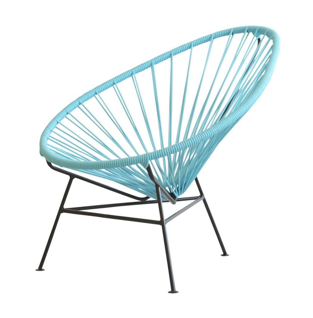 OK Design - Acapulco Mini Stuhl - Light Blue - indoor