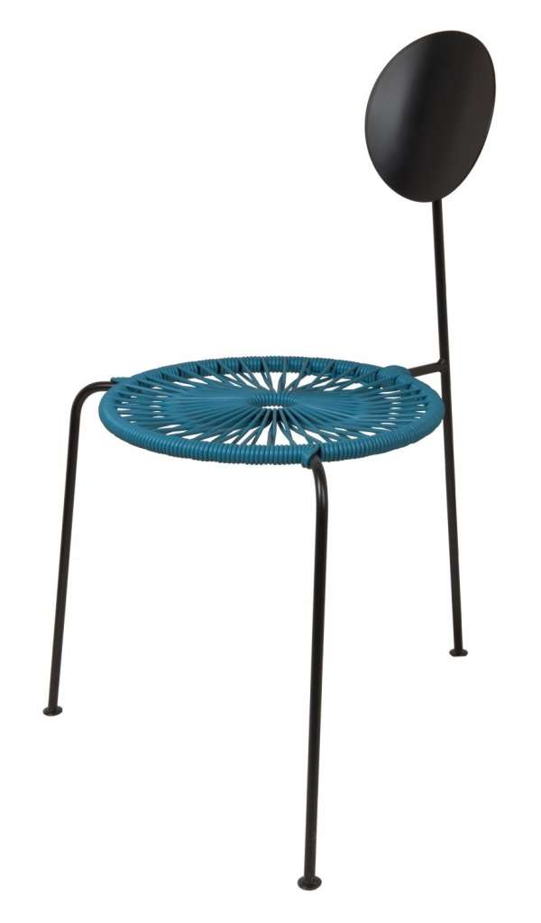 OK Design - Centro Stuhl - Petroleum blue - outdoor