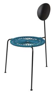OK Design - Centro Stuhl - Petroleum blue - outdoor