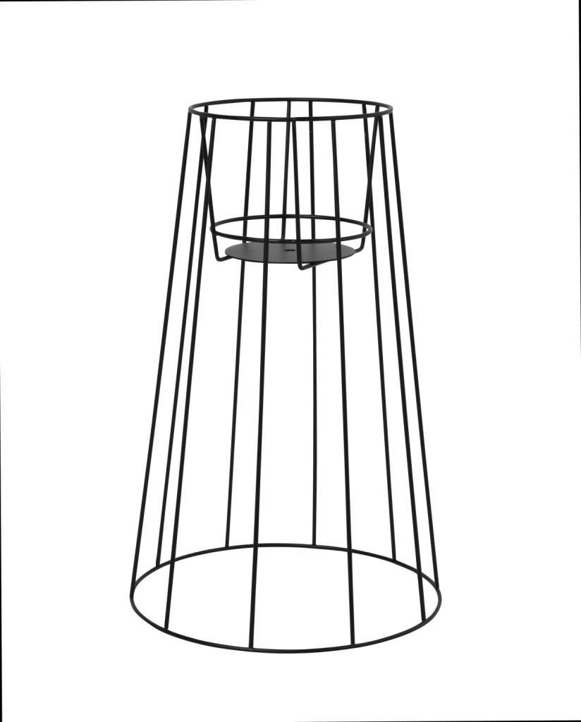 OK Design - Cibele Pflanzenständer - Black - Large - outdoor