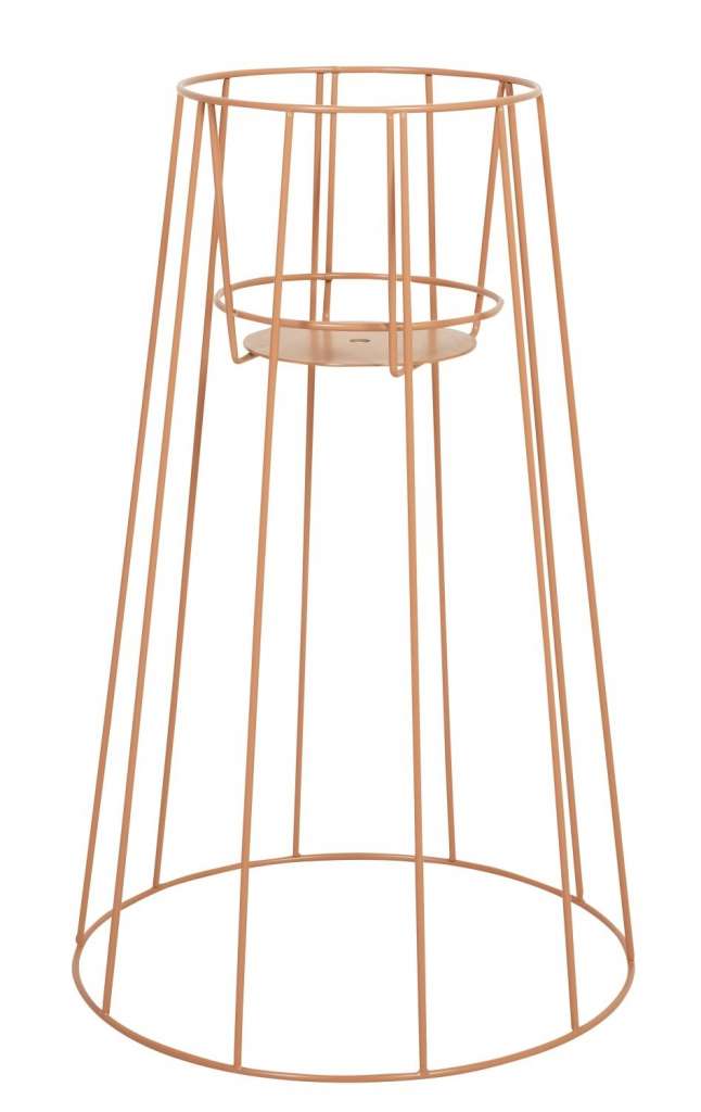 OK Design - Cibele Pflanzenständer - Dusty Peach - Large - outdoor