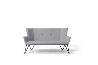 bruunmunch - Tresom Zweisitzer - Hallingdal 126 - schwarz beige - indoor