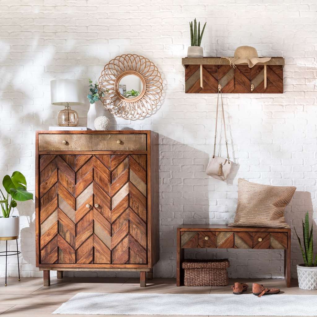 home24 Garderobenbank Yao