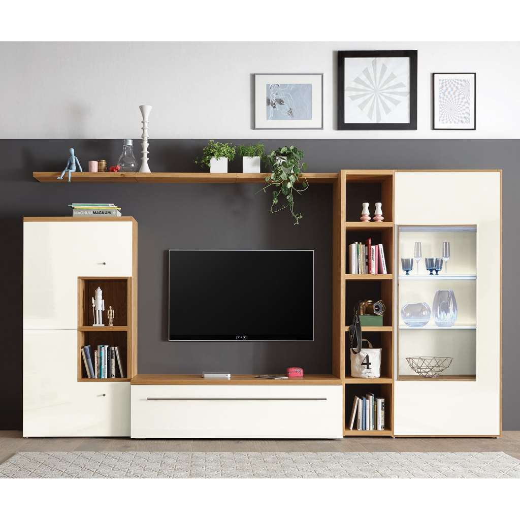 home24 Wohnwand Hülsta now time III (7-teilig)