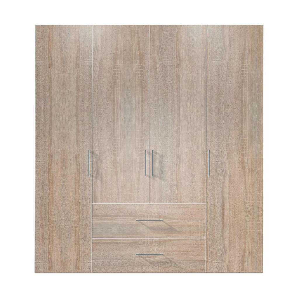 Hom`in DREHTÜRENSCHRANK 4-türig Beige