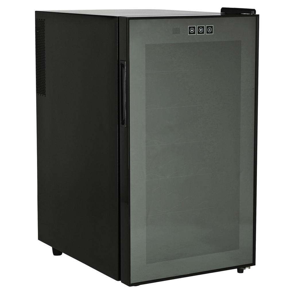 Carryhome WEINKÜHLSCHRANK Schwarz