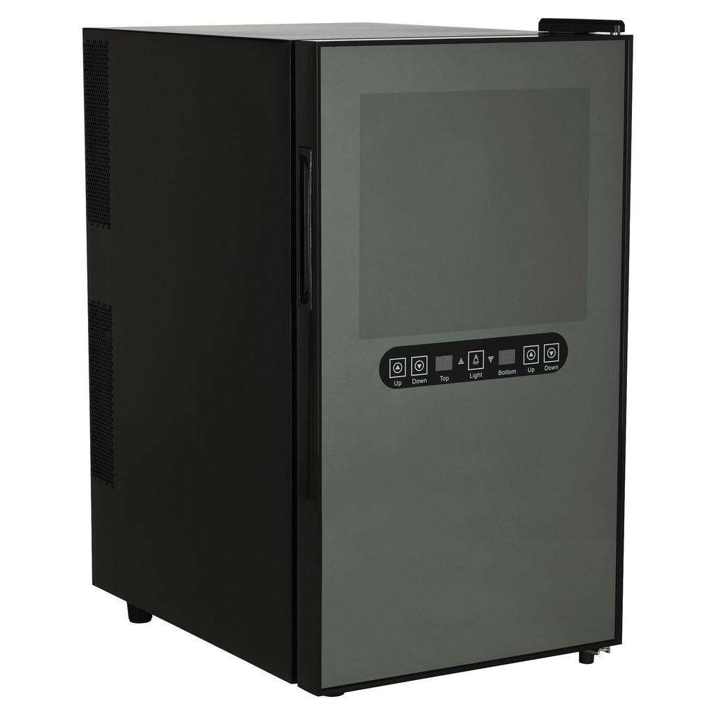 Carryhome WEINKÜHLSCHRANK Schwarz