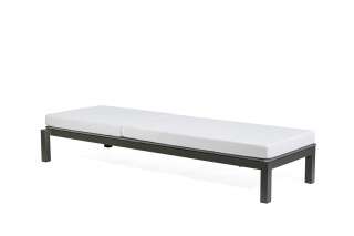 Todus - Leuven Sonnenliege stapelbar  - Anthracite545 - Anthracite 145 - outdoor