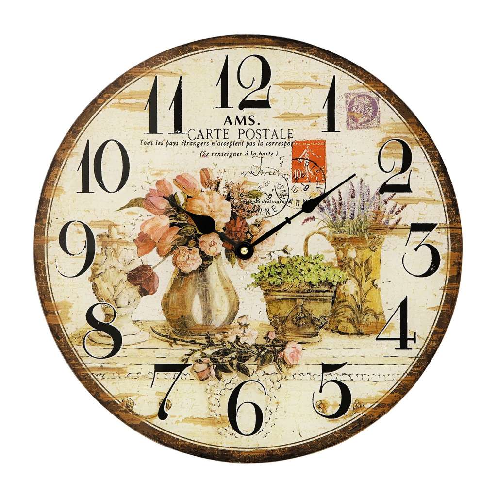 home24 Wanduhr Blumenau