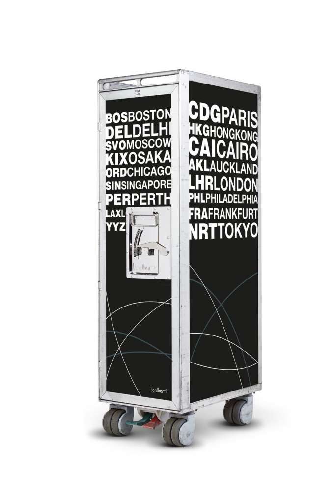 Bordbar - bordbar used - airports black - indoor