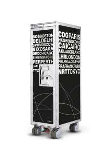 Bordbar - bordbar used - airports black - indoor