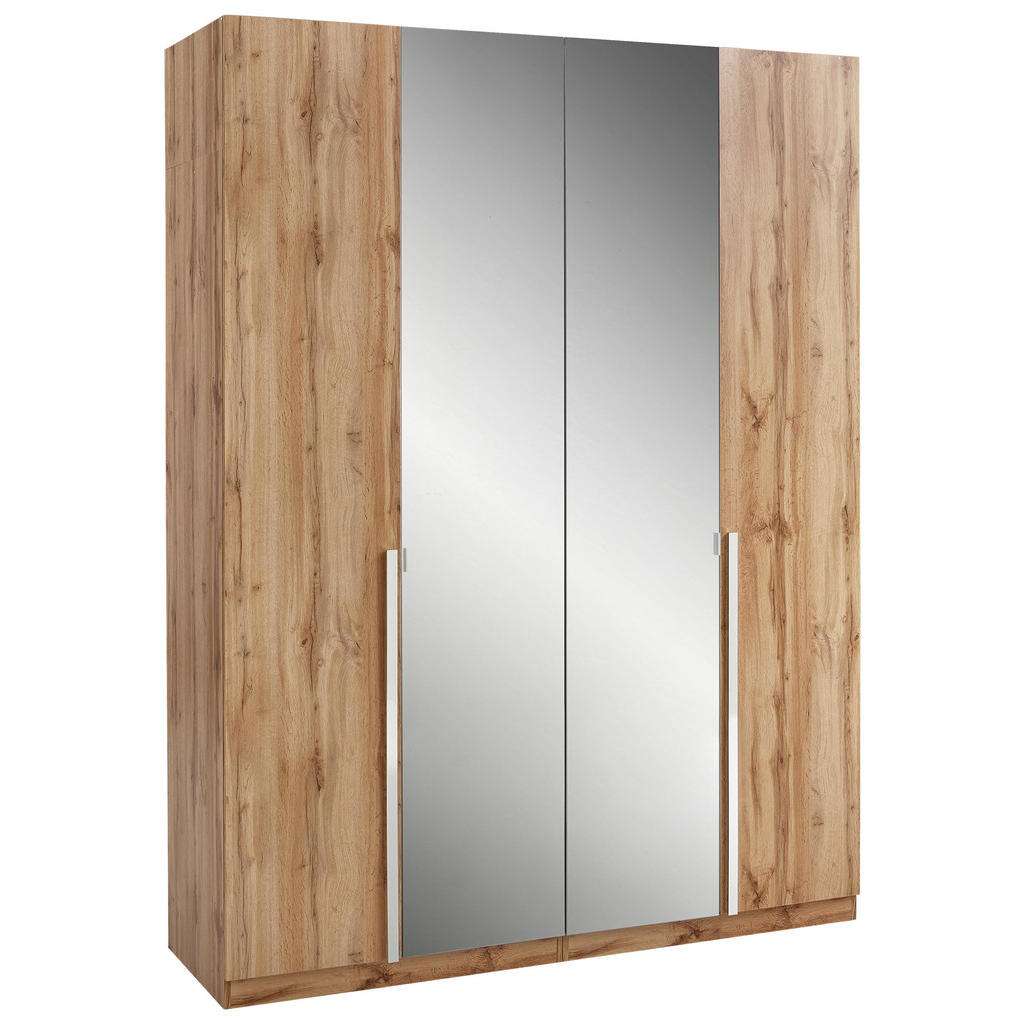 Hom`in DREHTÜRENSCHRANK 4-türig Braun