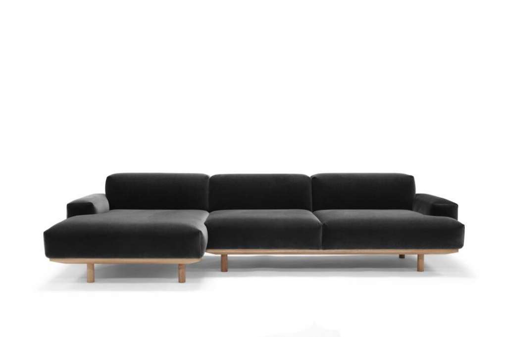 bruunmunch - Reason Sofa mit Loungemodul links - Harald 242 - indoor