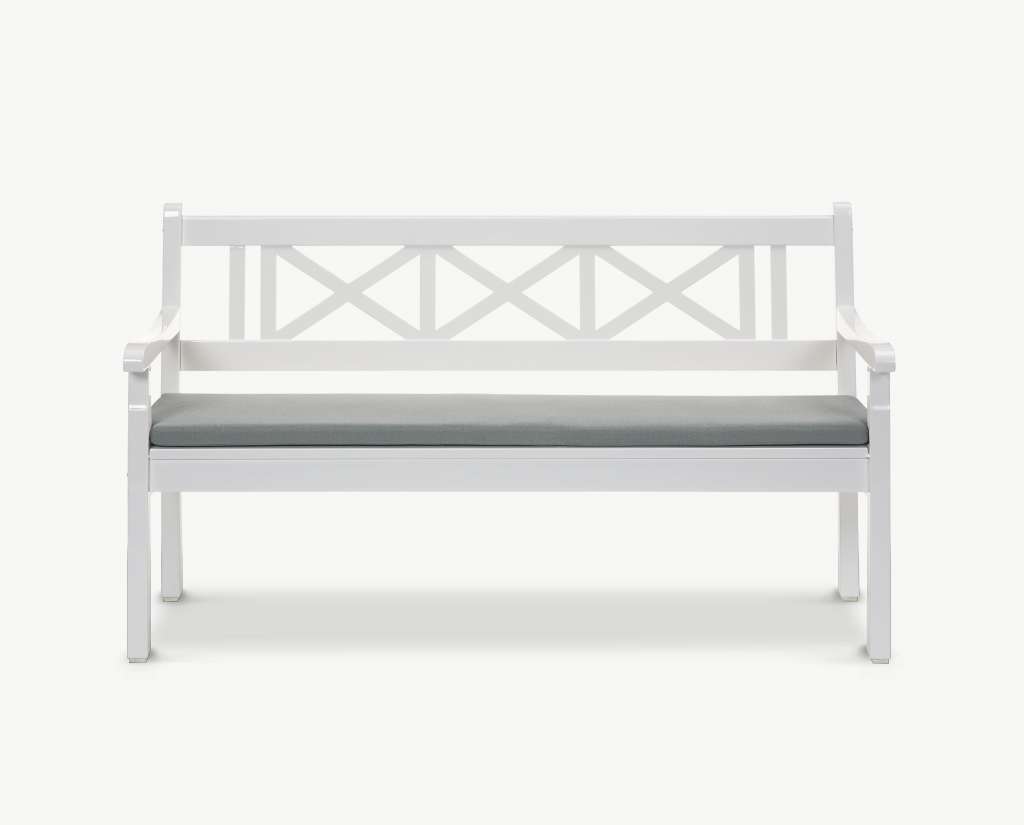 Skagerak - Skagen Gartenbank Sitzauflage - dark grey - outdoor