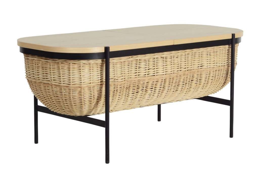 OK Design - Willow Bank - Black - indoor