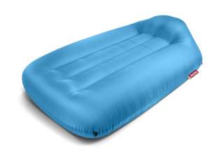 fatboy - Lamzac L Design Luftmatratze - Aqua blue - outdoor