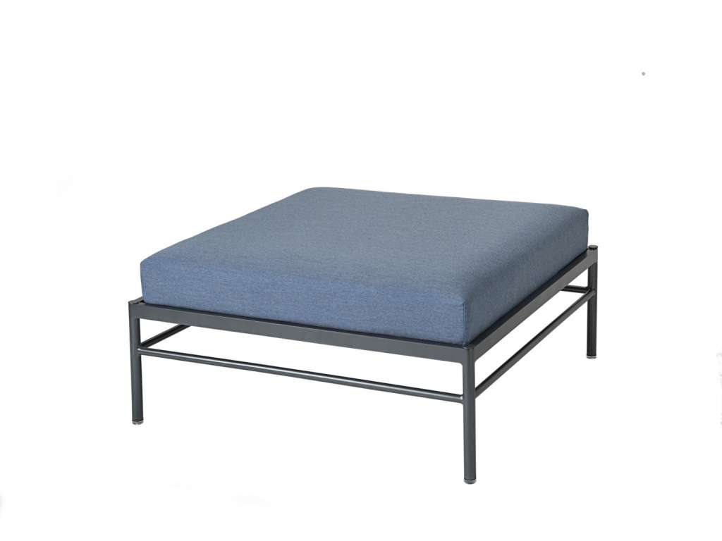 Vlaemynck - Rivage Hocker - weiss / blau - outdoor