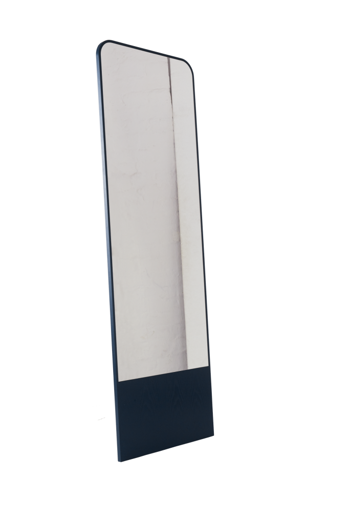 Objekte unserer Tage - FRIEDRICH Spiegel Eschefurnier Stahlblau - indoor