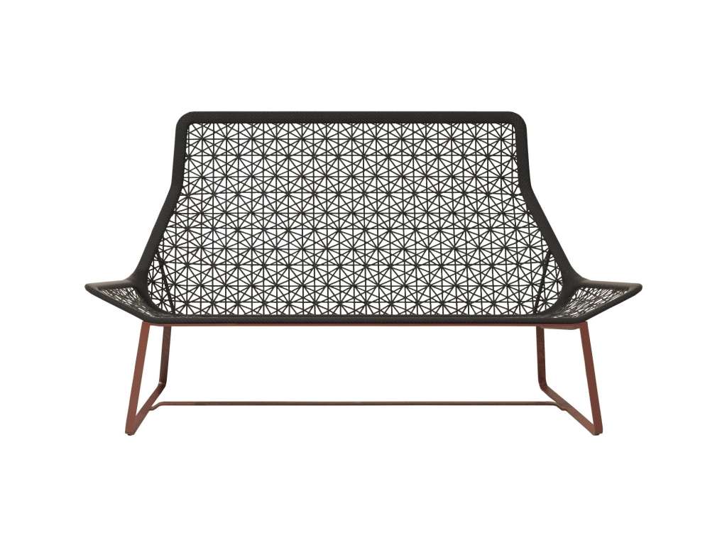 Kettal - Maia 2-Sitzer Sofa - knochenweiß/ weiß - outdoor