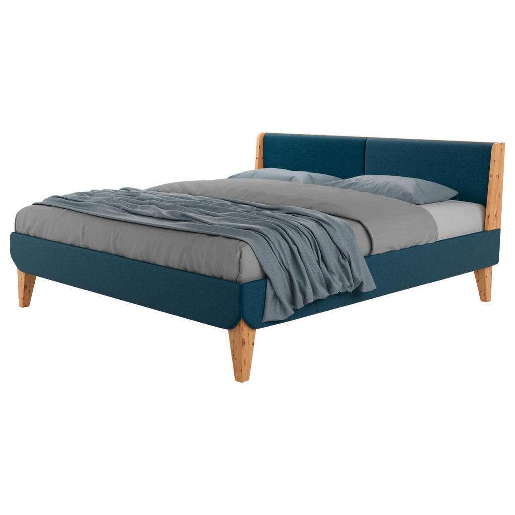 Linea Natura POLSTERBETT Mikrofaser 180/200 cm, Mehrfarbig