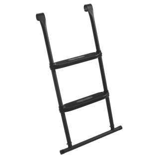 XXXL Trampolin Leiter 52/82 cm Schwarz