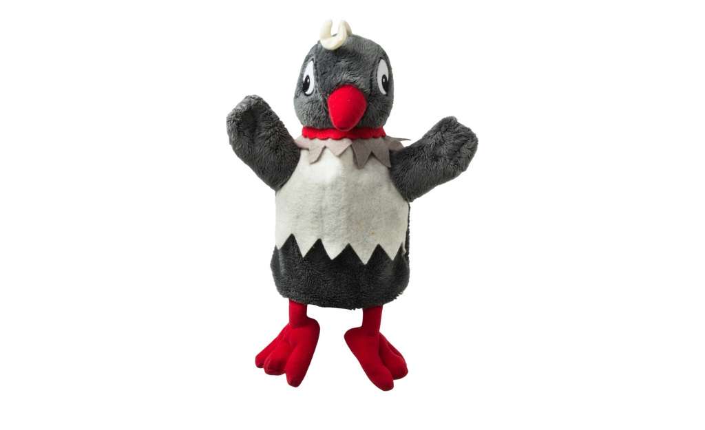 Heunec Handpuppe  Frau Elster ¦ grau ¦ Synthetikplüsch (100% Polyester) ¦ Maße (cm): B: 14 H: 26 Baby > Baby Textilien > Baby Bettwaren - Höffner