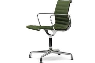 Vitra - Aluminium Chair - EA 104 - 77 nero forest - indoor