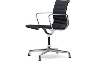 Vitra - Aluminium Chair - EA 104 - 96 rot cognac - indoor