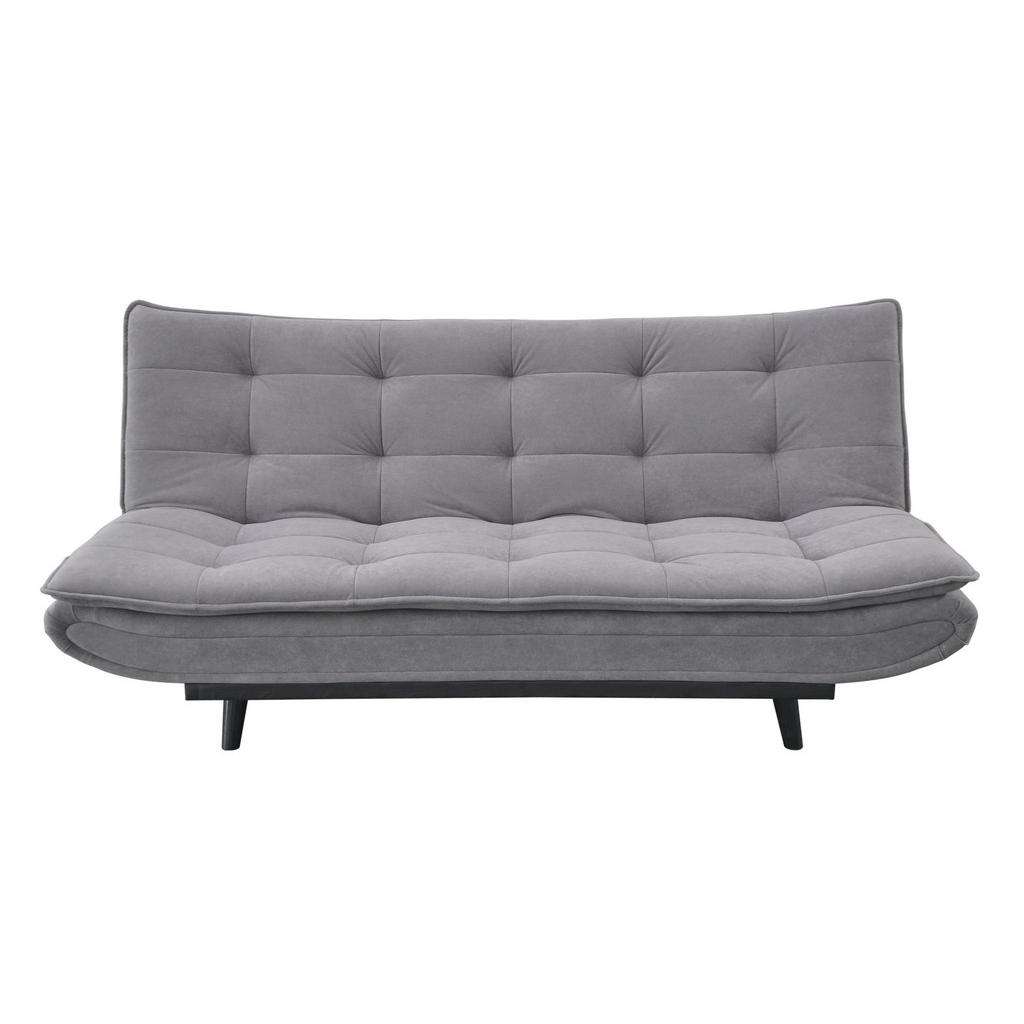 Ti`me SCHLAFSOFA Mikrofaser Grau