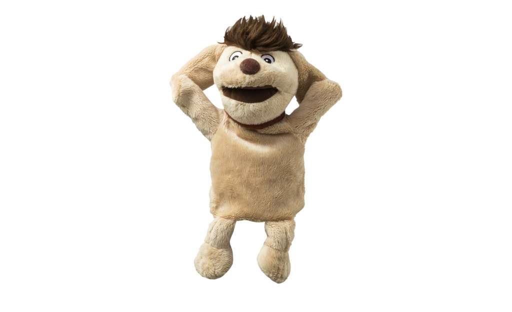 Heunec Handpuppe  Hund Moppi ¦ beige ¦ Synthetikplüsch (100% Polyester) ¦ Maße (cm): B: 15 H: 28 Baby > Baby Textilien > Baby Bettwaren - Höffner