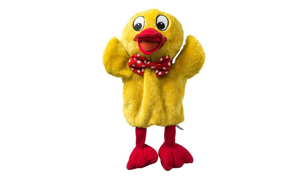 Heunec Handpuppe  Schnatterinchen ¦ gelb ¦ Synthetikplüsch (100% Polyester) ¦ Maße (cm): B: 14 H: 28 Baby > Baby Textilien > Baby Bettwaren - Höffner