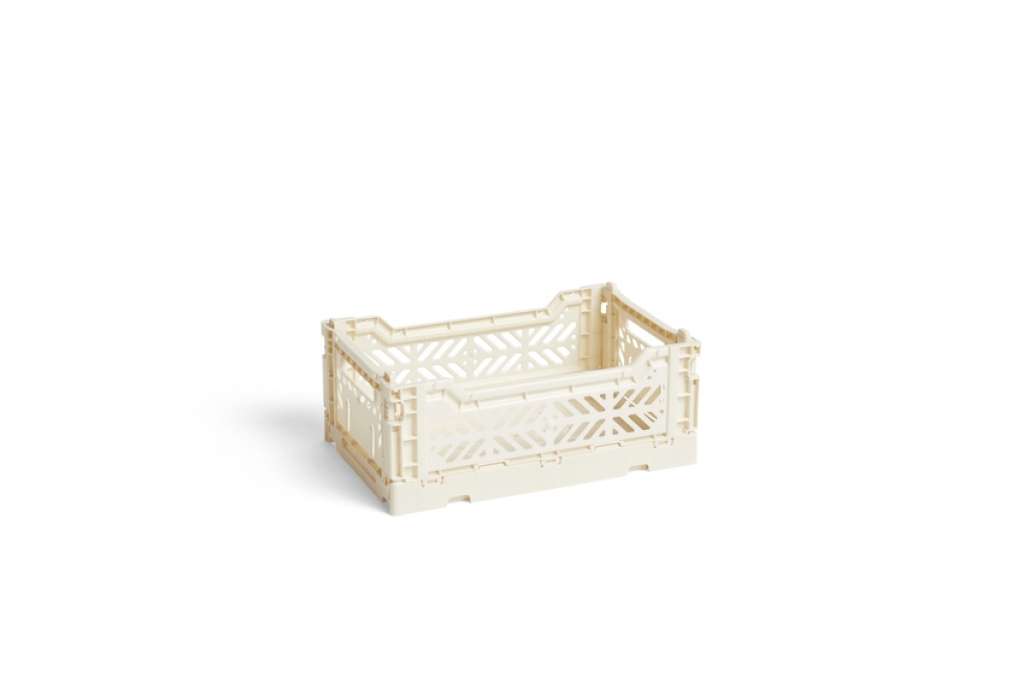 HAY - Colour Crate Korb - off white - S - indoor