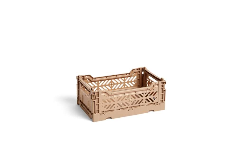 HAY - Colour Crate Korb - nougat - S - indoor