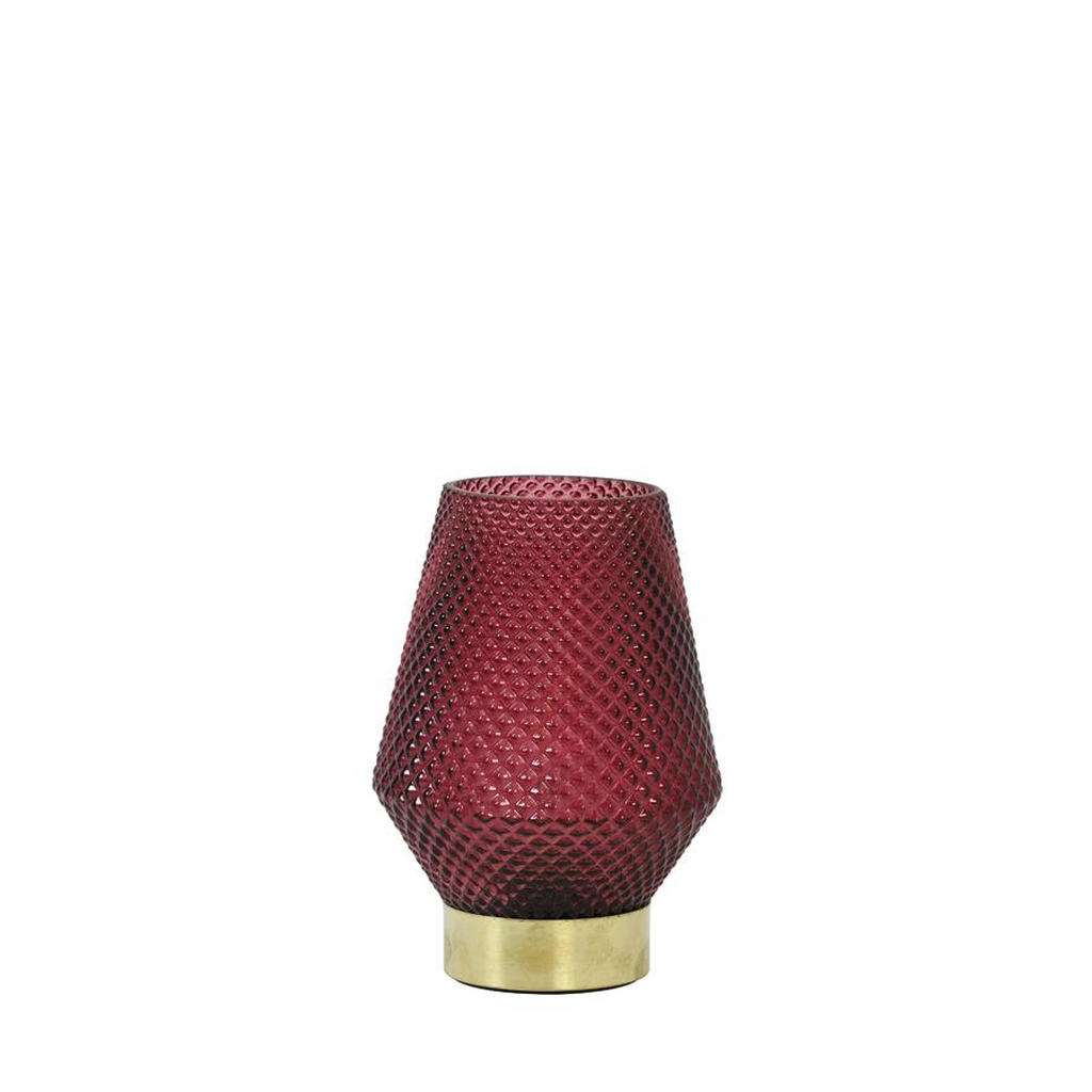 XXXL LED-TISCHLEUCHTE, Rot