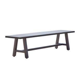 Amatio GARTENBANK Aluminium, Grau