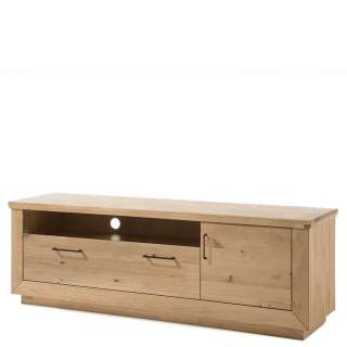 TV Lowboard aus Wildeiche Massivholz Bianco geölt