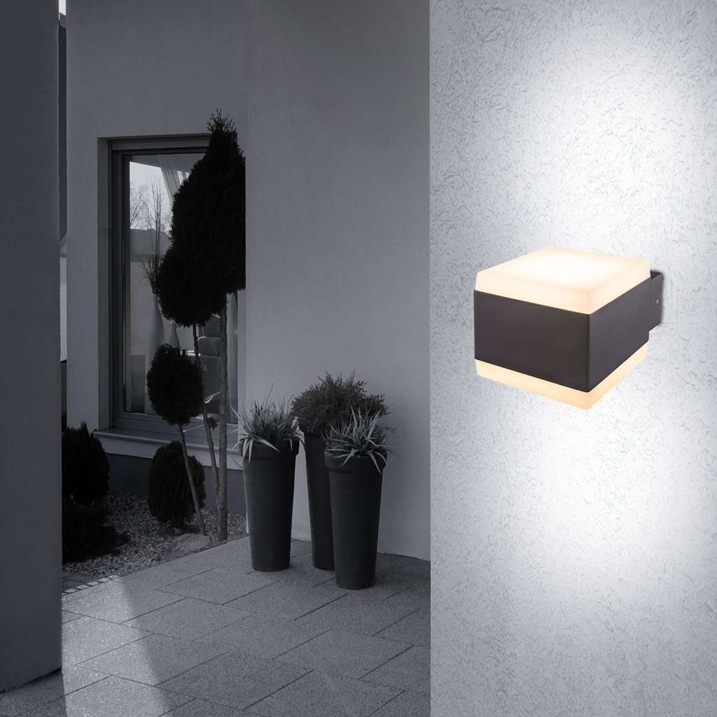 home24 LED-Wandleuchte Slice