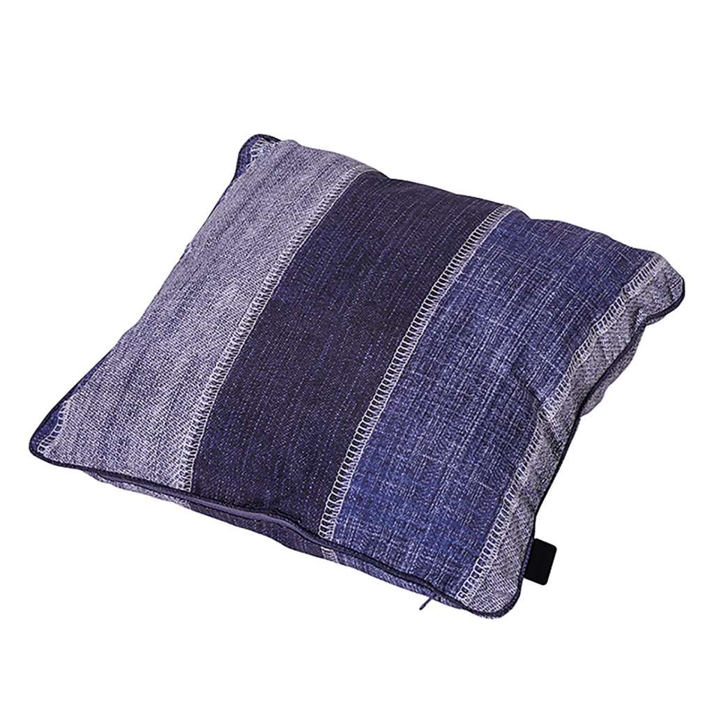 home24 Zierkissen Denim Stripe