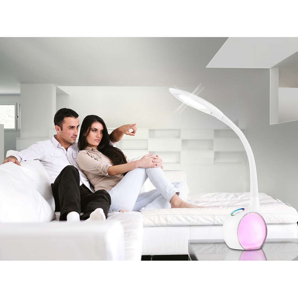 home24 LED-Tischleuchte Tarron