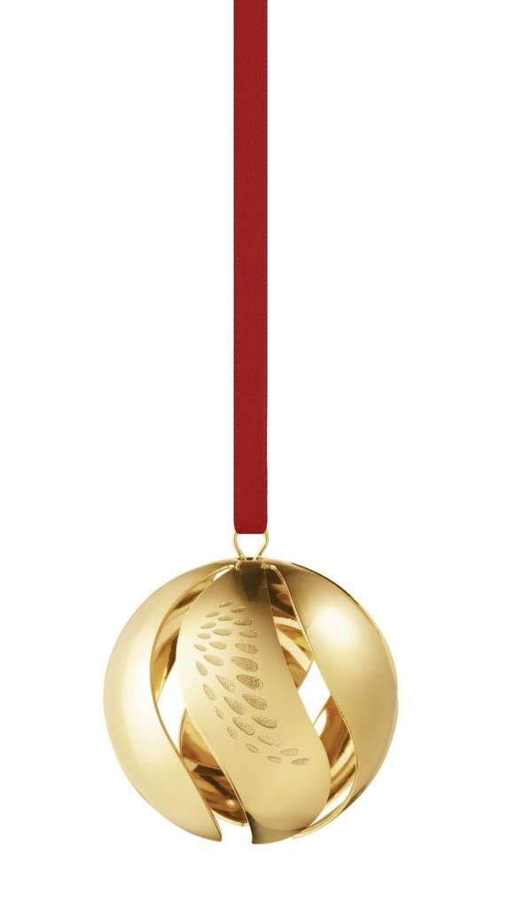 Georg Jensen - Cc 2018 Christmas Ball Gold - indoor