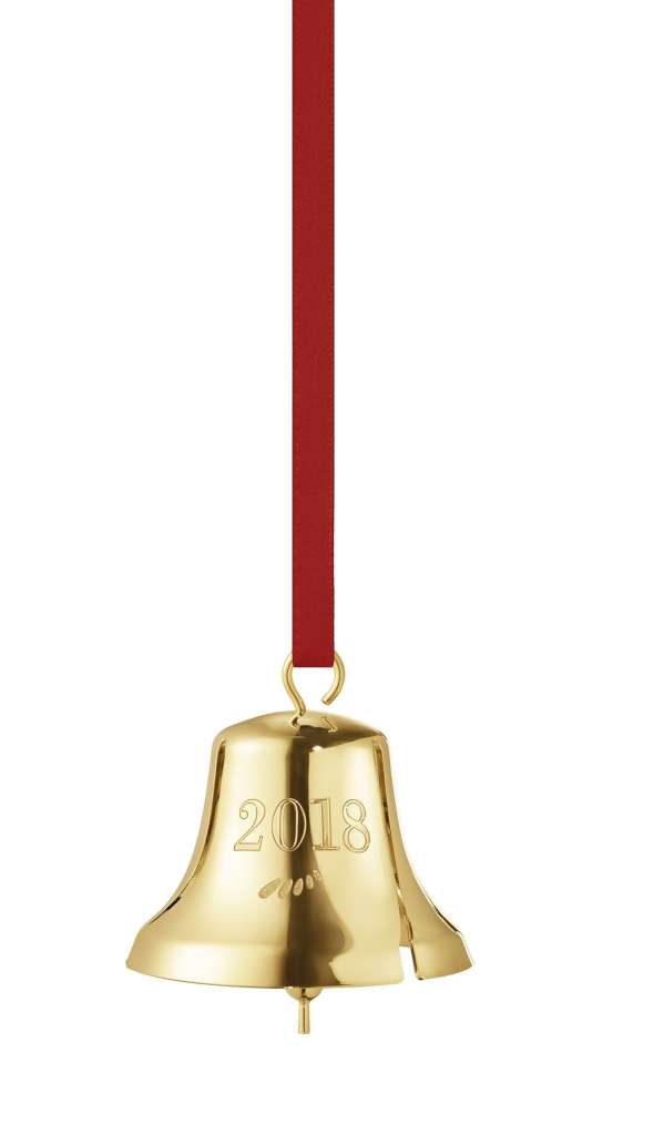 Georg Jensen - Cc 2018 Christmas Bell Gold - indoor