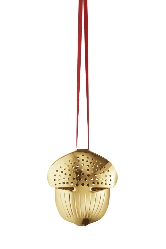 Georg Jensen - Cc 2018 Holiday Ornament Acorn Gold - indoor